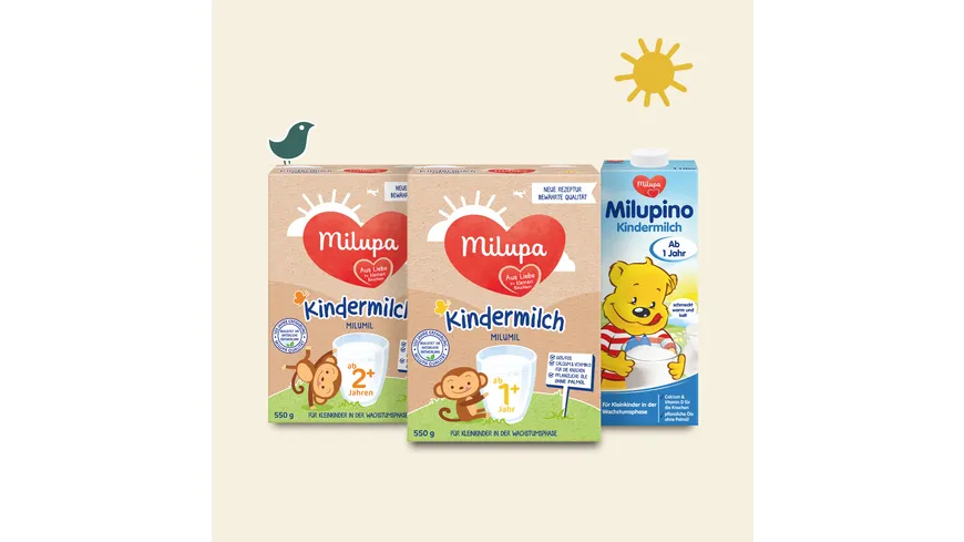 Milupa Milumil Kindermilch 1+ ab 1 Jahr 550 g