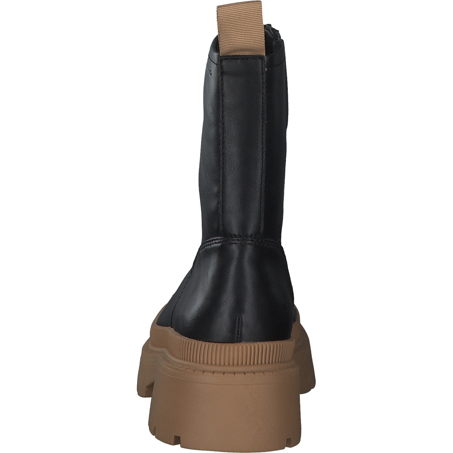 Tamaris 25406, Klassische Stiefeletten, Damen, BLACK/CAMEL