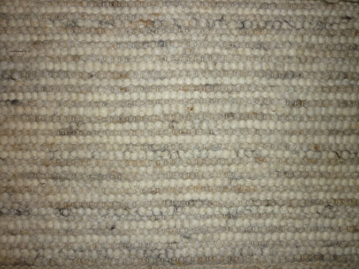 Handwebteppich Alpina Royal Beige-Beige 130 x 200 cm