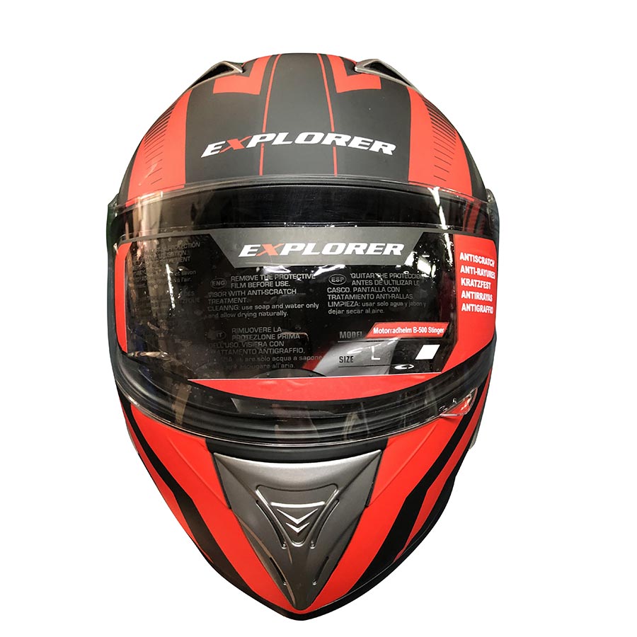 Motorradhelm B-500 Stinger von der KSR Group, Größe L - ATU
