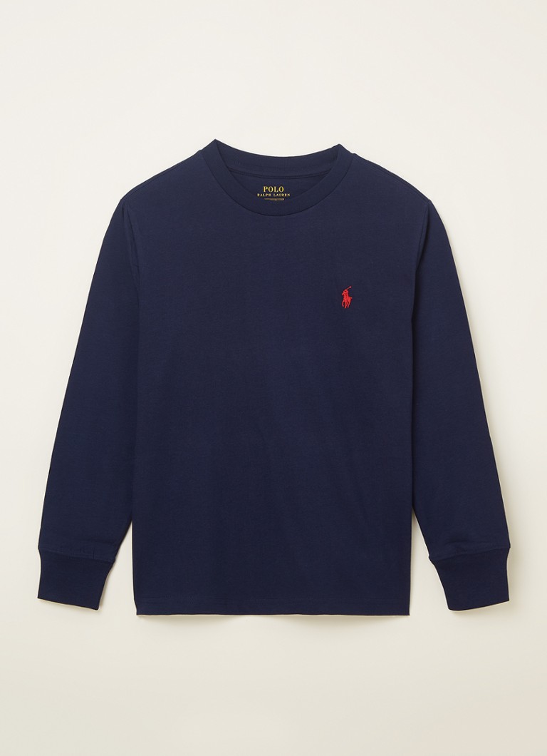 Camicia a maniche lunghe Ralph Lauren con logo ricamato