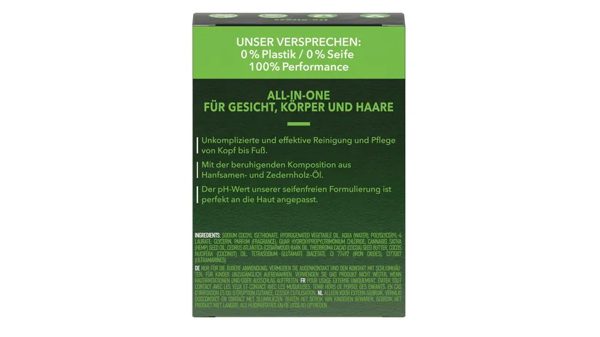 FOAMIE Feste Duschpflege Men De-Stress 90 g