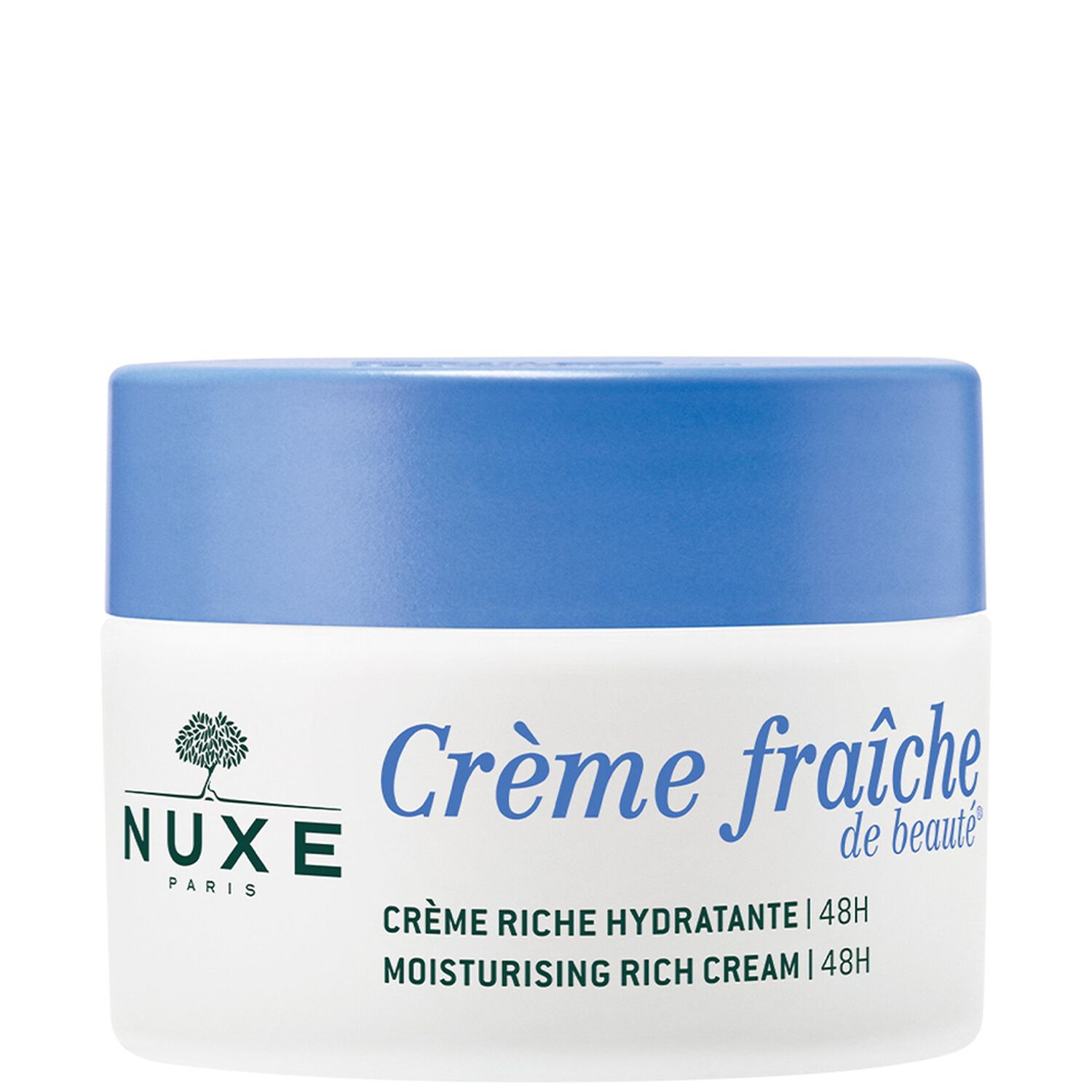 Nuxe Crème Riche Hydratante 48h Crème fraîche de beauté® - peaux sèches à très sèches, même sensibles