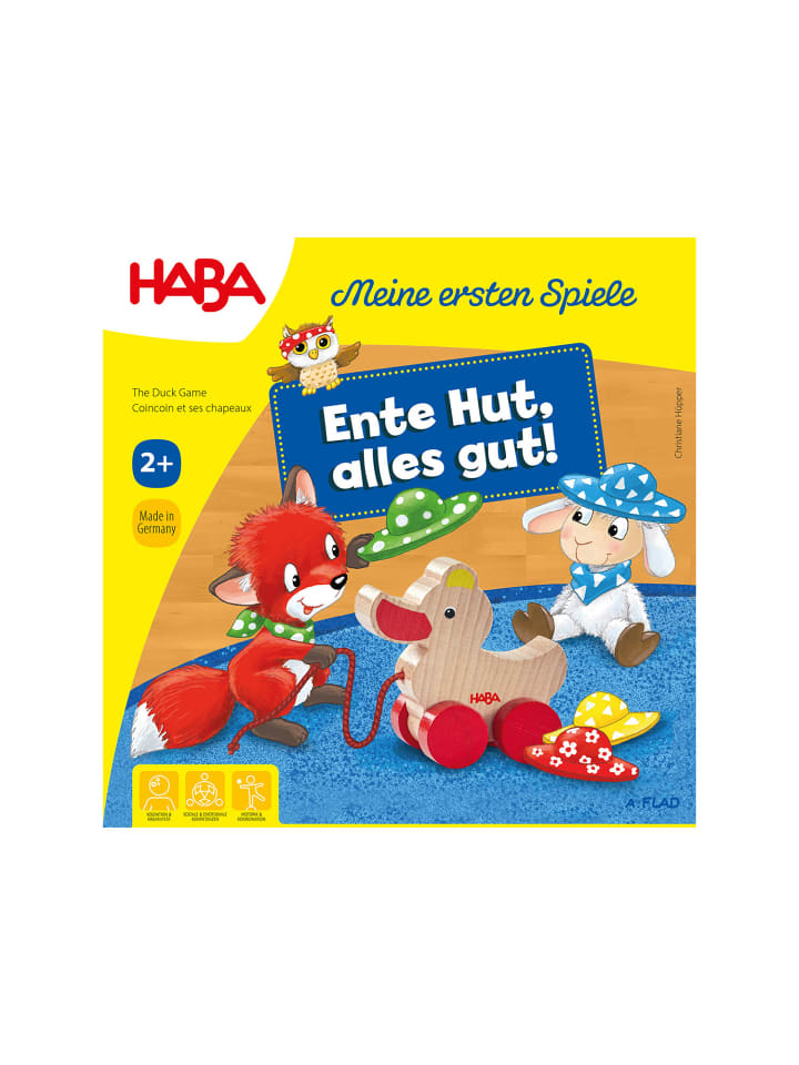 Haba Spiel Meine ersten Spiele – Ente Hut, alles gut! in mehrfarbig günstig kaufen onesize
