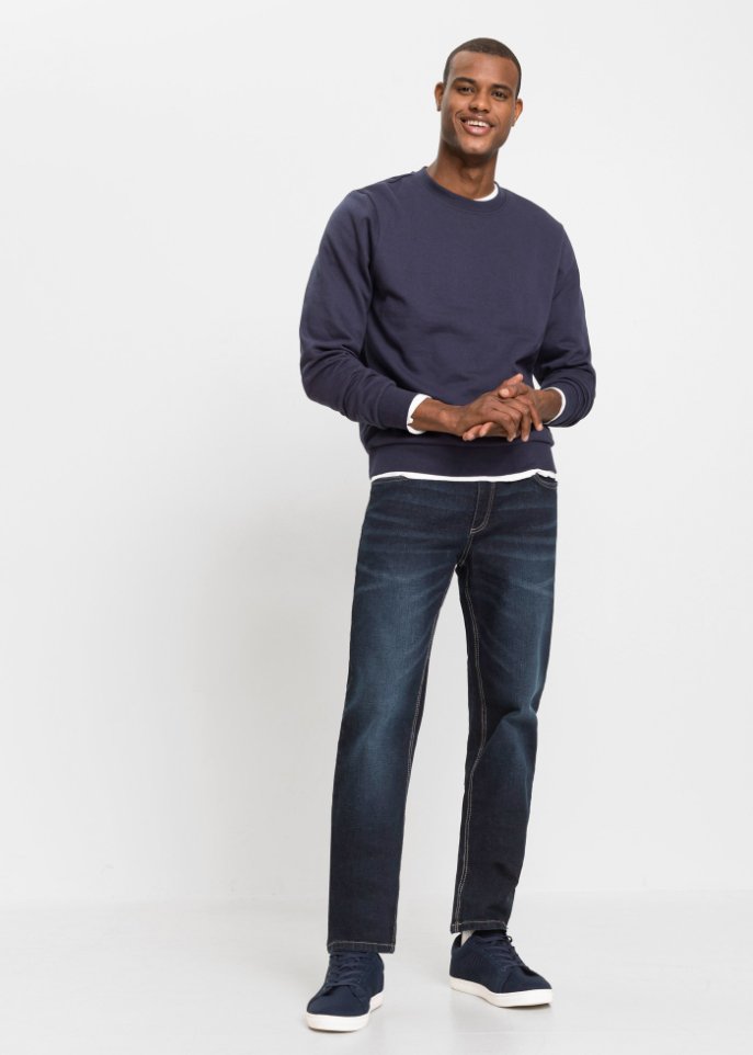 Regular Fit Stretch-Jeans, Straight