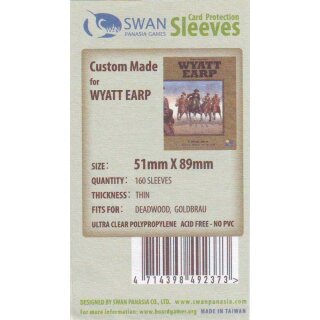 Swan Panasia Kartenhüllen 51mm x 89mm dünn (160)