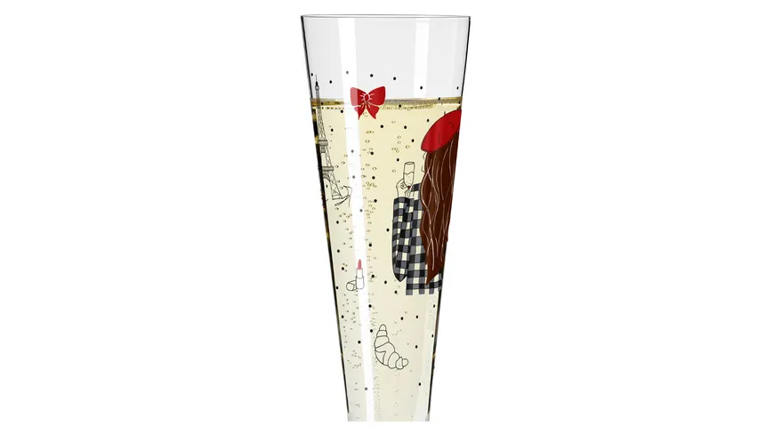RITZENHOFF Champusglas Paris Edition von Lea Stuhldreier H23 Mehrfarbig