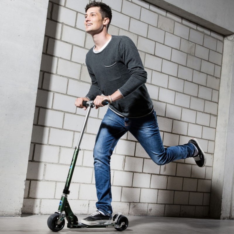 Trottinette pliable tout terrain – Rocket Noir