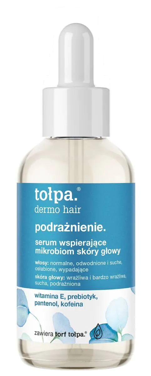 „Tołpa Dermo“ serumas nuo plaukų dirginimo, palaikantis galvos odos mikrobiomą