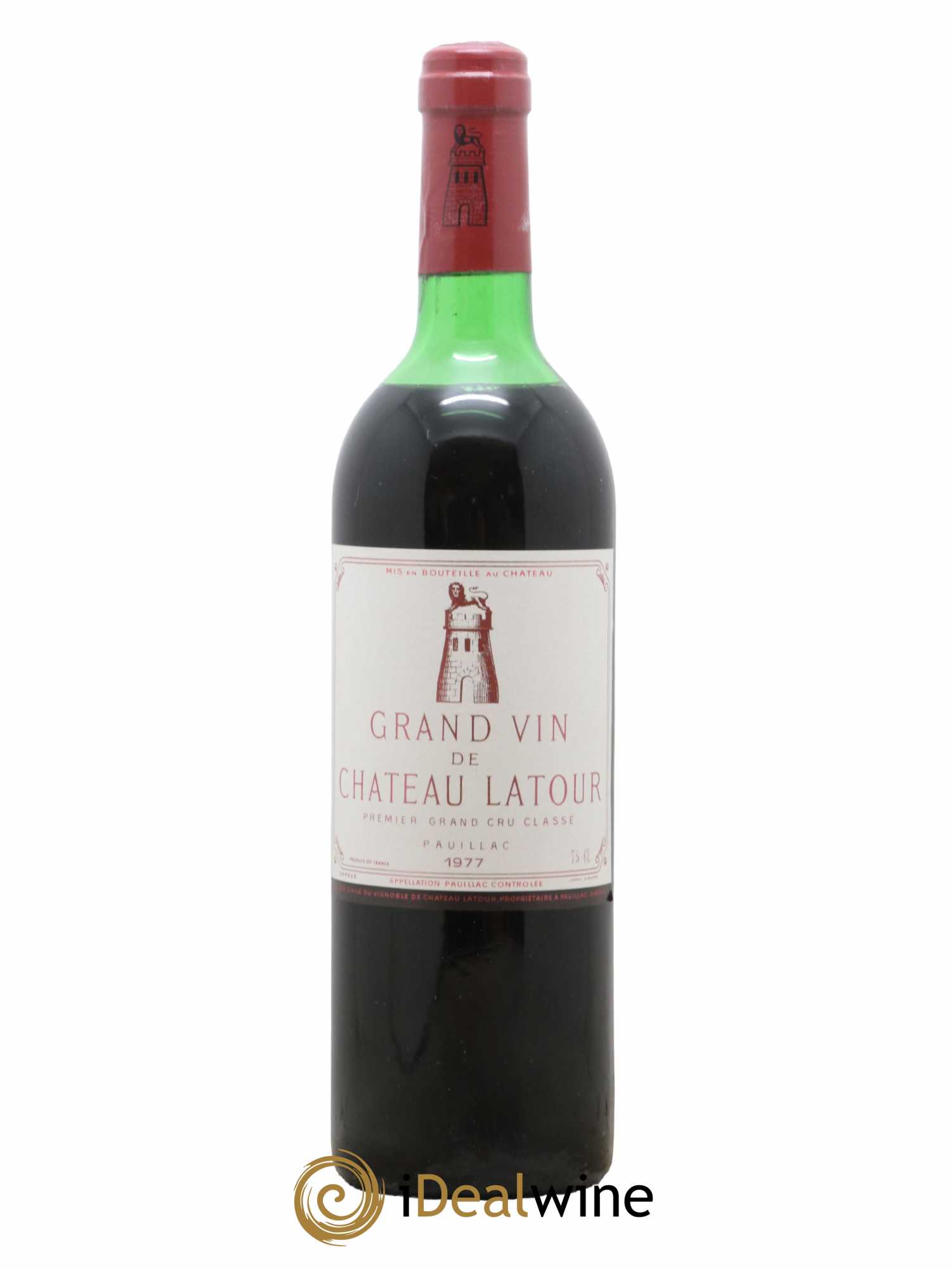 Château Latour 1er Grand Cru Classé  1977 - Lot de 1 Bouteille