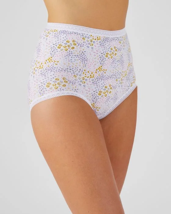 Lot de 3 culottes maxi coton stretch + 1 GRATUITE.