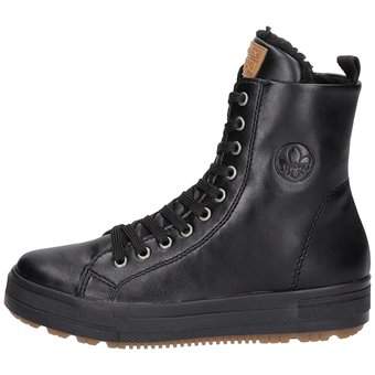 Rieker Schnürstiefelette in schwarz
