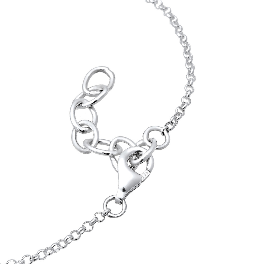 Elli Elli Bracelet Kreuz Multi-Color Kristalle 925 Silber Bracelet