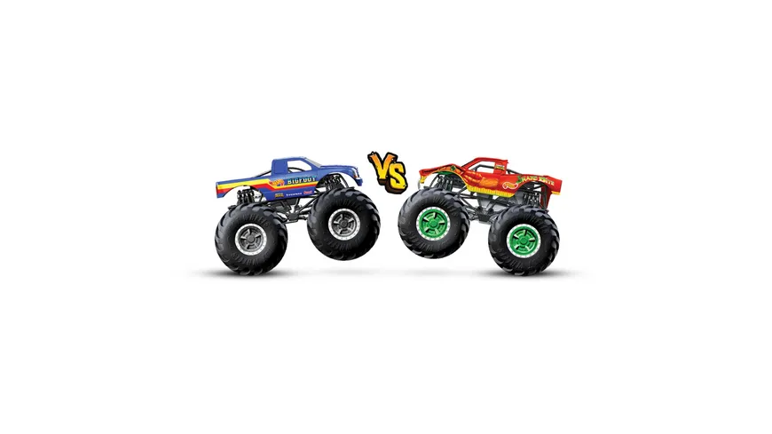 Hot Wheels Monster Trucks 1:64 Die-Cast 2er-Pack Sortiment