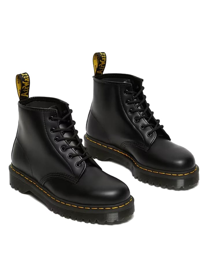 Dr. Martens Leder-Ankle-Boots in Schwarz günstig kaufen 38