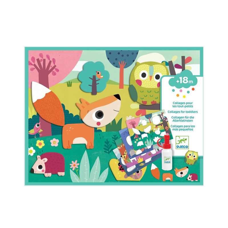 Coffret Mes premiers collages Djeco