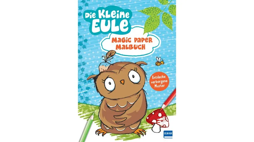 Magic Paper Malbuch - Die kleine Eule