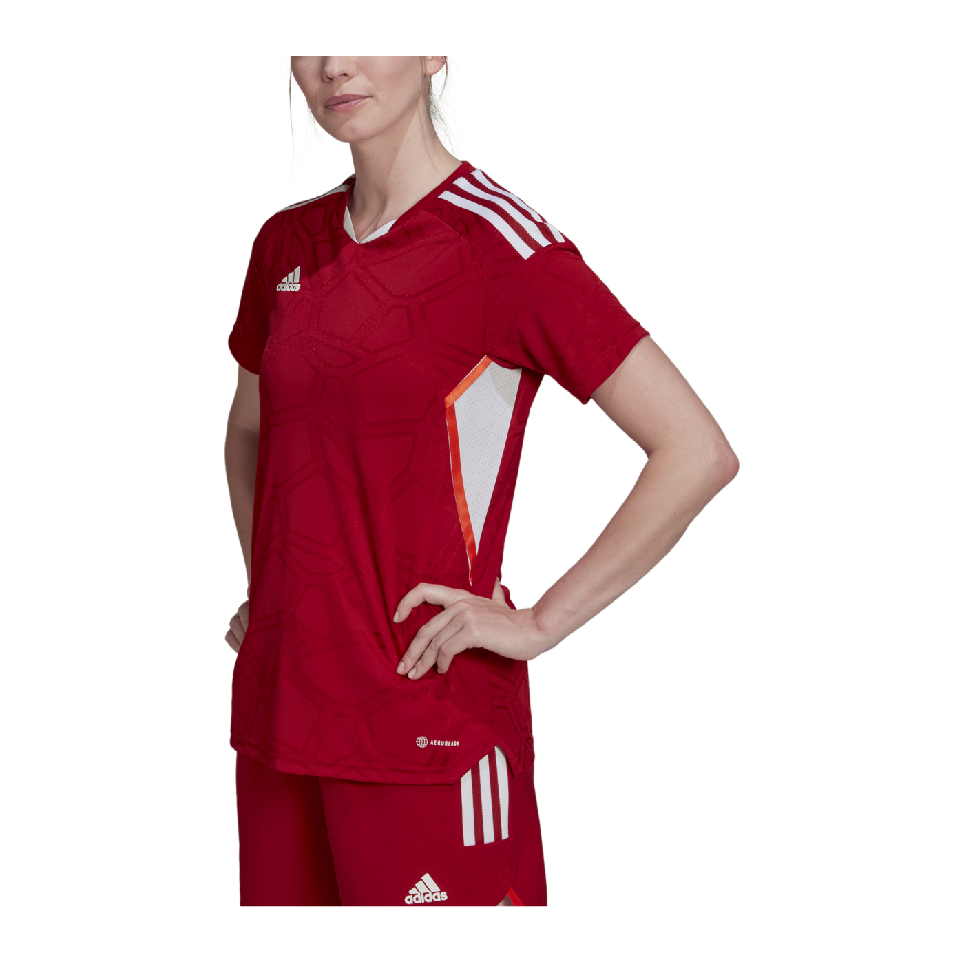 adidas Condivo 22 MD Trikot Damen Rot Weiss