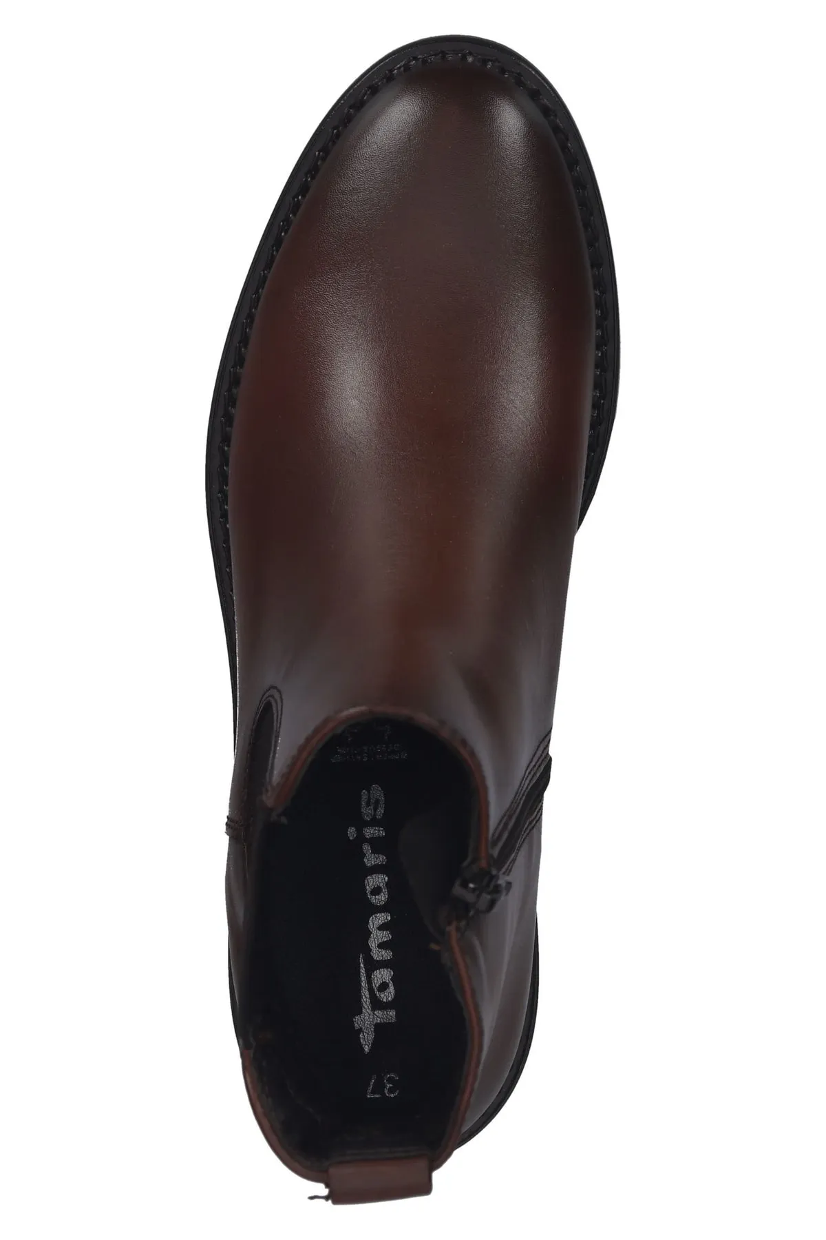Tamaris  Stiefelette - Braun - Blockabsatz