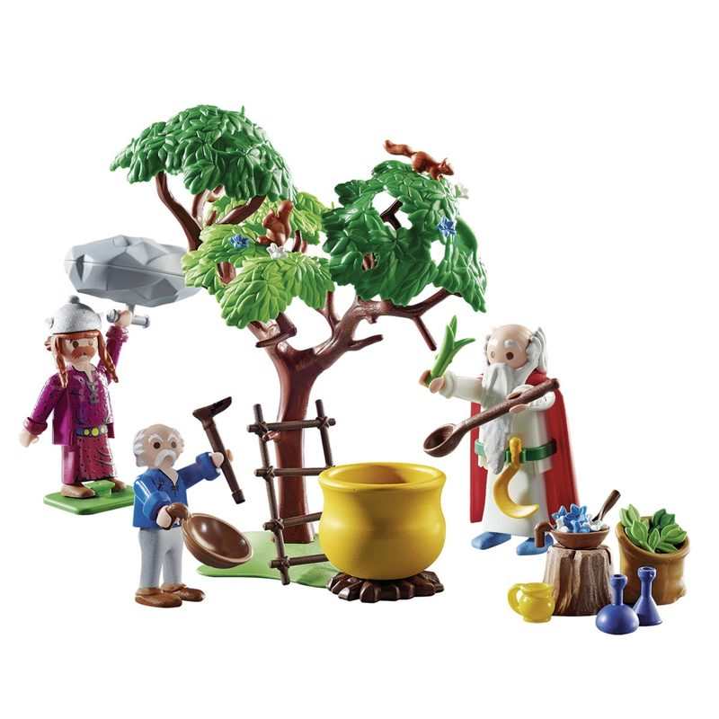 70933 Astérix : Panoramix et le chaudron de Potion Playmobil