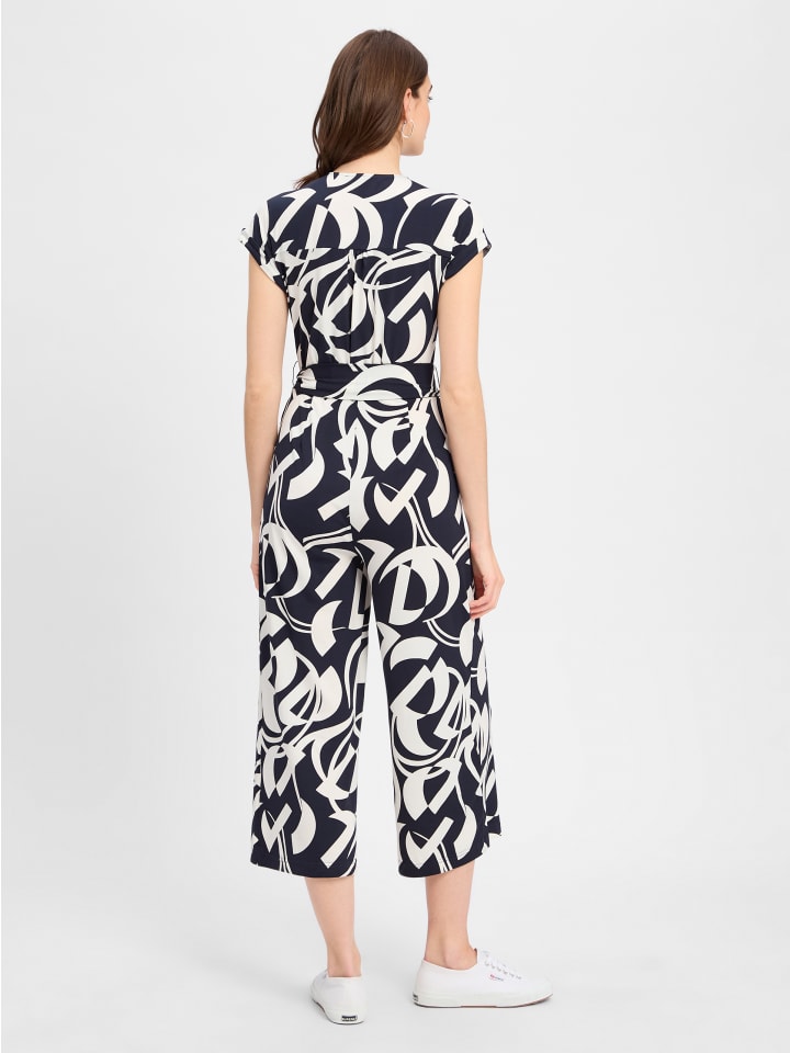 Betty Barclay Jumpsuit in marine weiß günstig kaufen