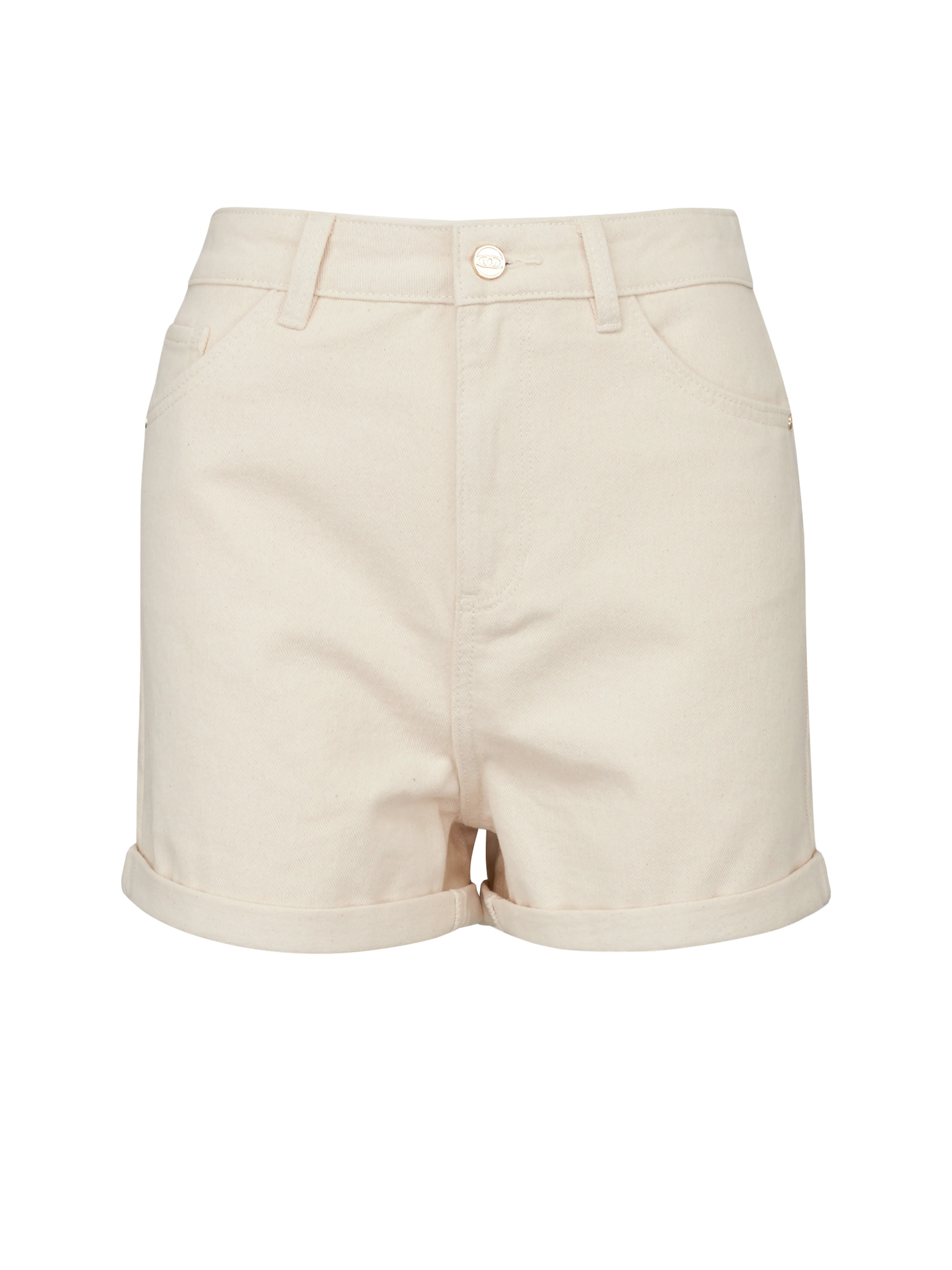 Beige Damen-Jeans-Shorts ORSAY