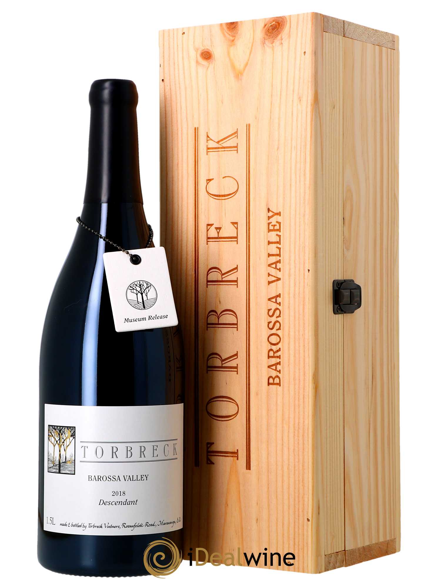 Barossa Valley Torbreck Descendant  2018 - Lot de 1 Magnum