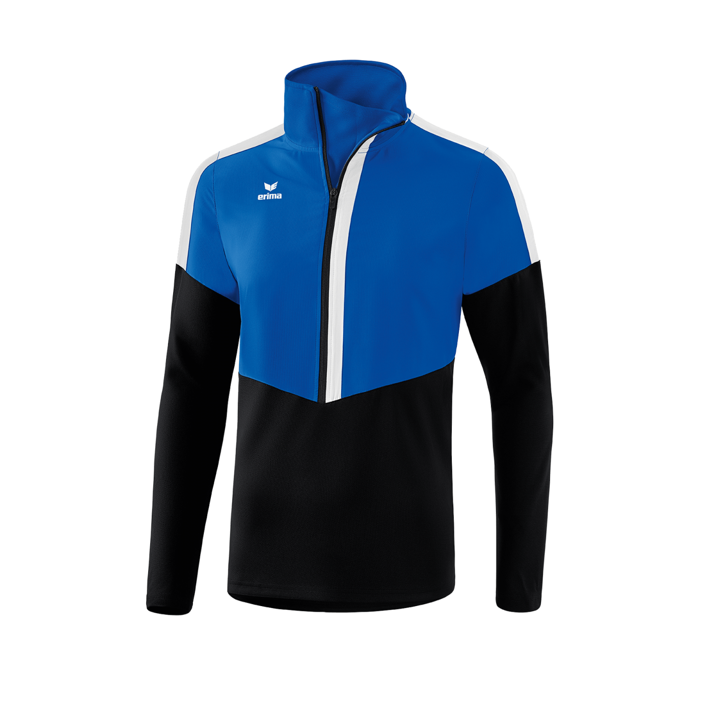 Erima Squad HalfZip Sweatshirt Blau Schwarz