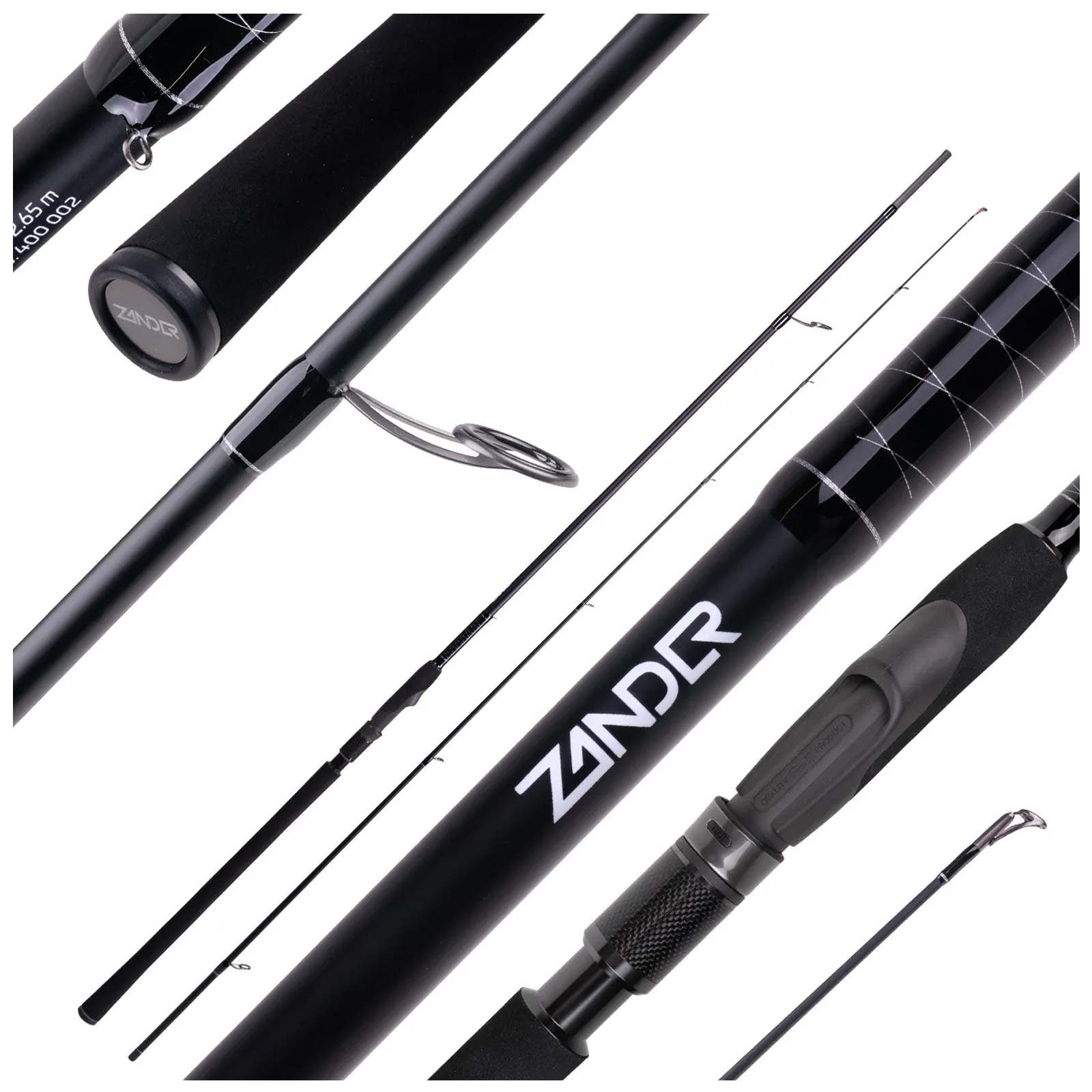 Zeck Fishing Spinnrute, (2-tlg), Zeck ZANDER Wumme 2,65m 10-90g Spinnrute