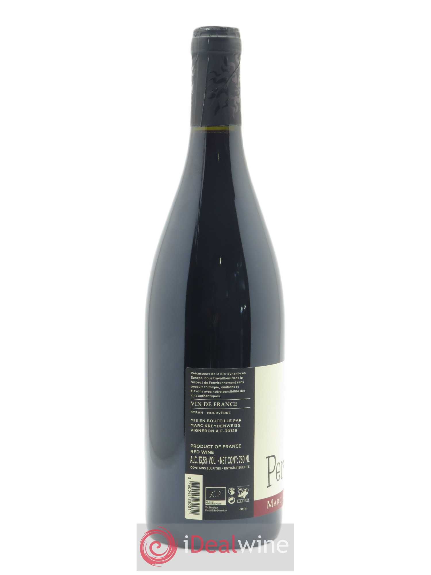 Costières de Nîmes Marc Kreydenweiss Perrières  2018 - Lot de 1 Bouteille