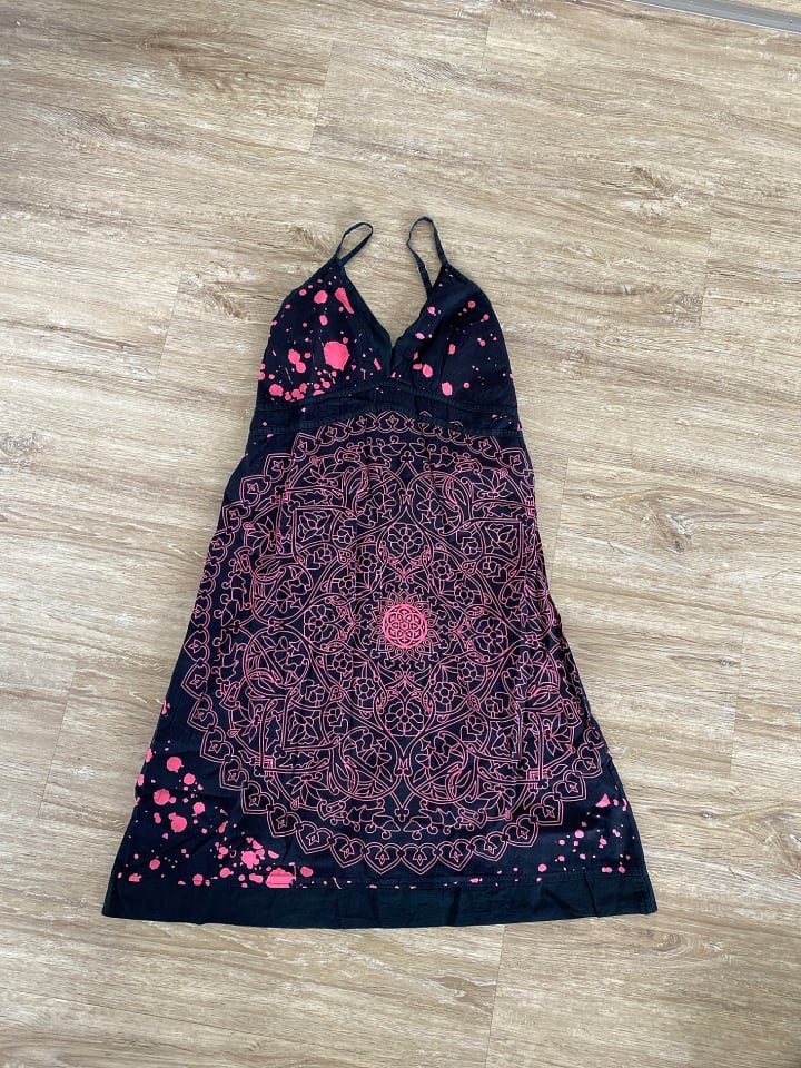 Aller Simplement Kleid in Schwarz/ Pink günstig kaufen 34/36