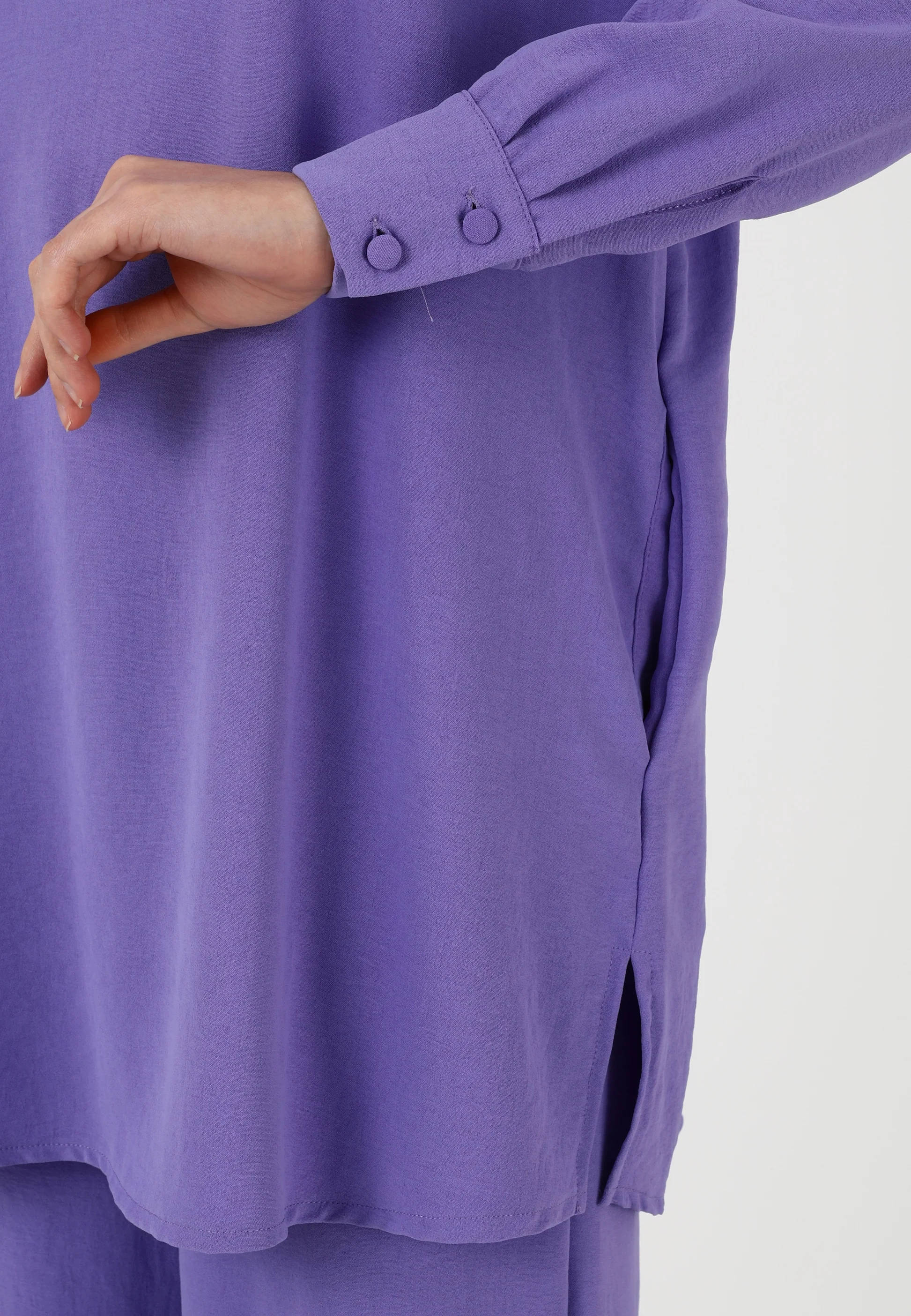 Modanisa TRAJE - REFKA CONJUNTO CASUAL - Pantalones