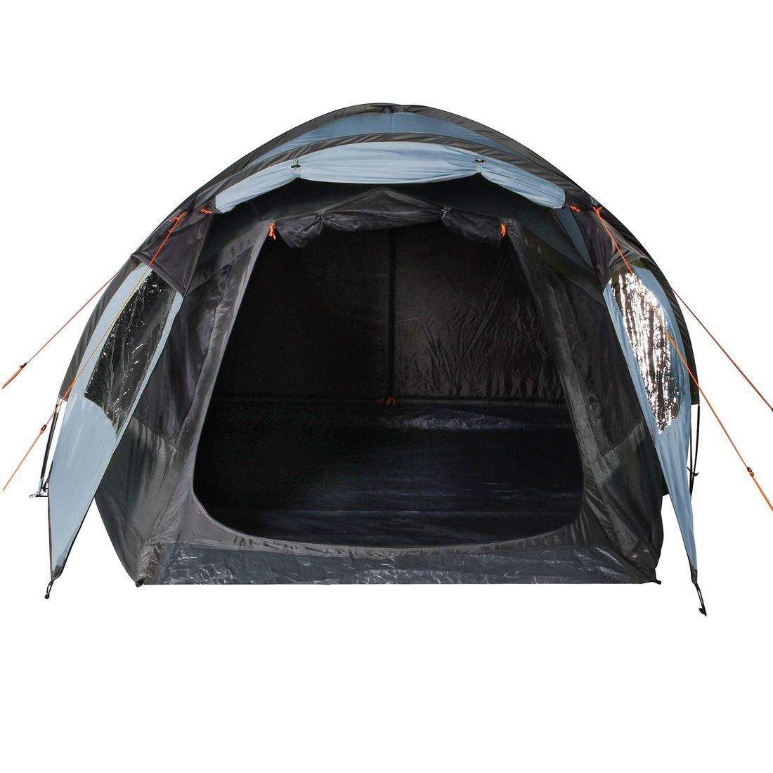 10T Outdoor Equipment Kuppelzelt Glenhill Arona 4 Mann Zelt Kuppelzelt 5000 mm mit XXL Schlafkabine, Personen: 4