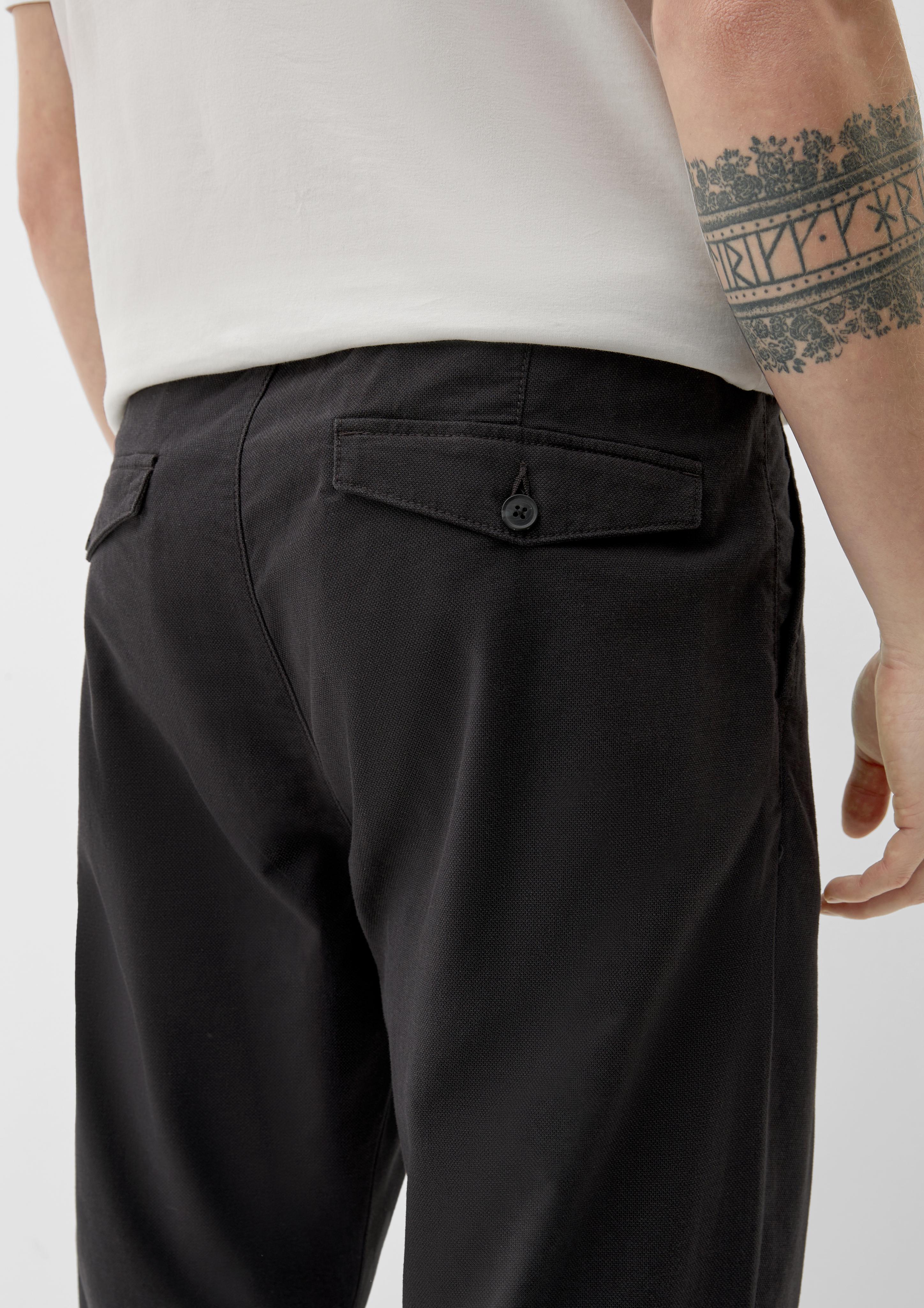 Relaxed: Stoffhose mit geradem Bein  2128965-98K4
