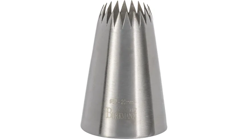 RBV BIRKMANN Französische Sterntülle Nr.62 Ø20 mm