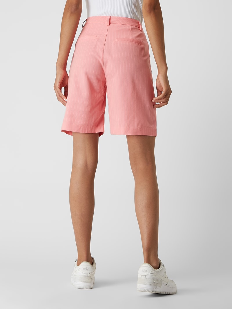 Chino-Shorts mit Nadelstreifen Modell 'Hamimo' in pink