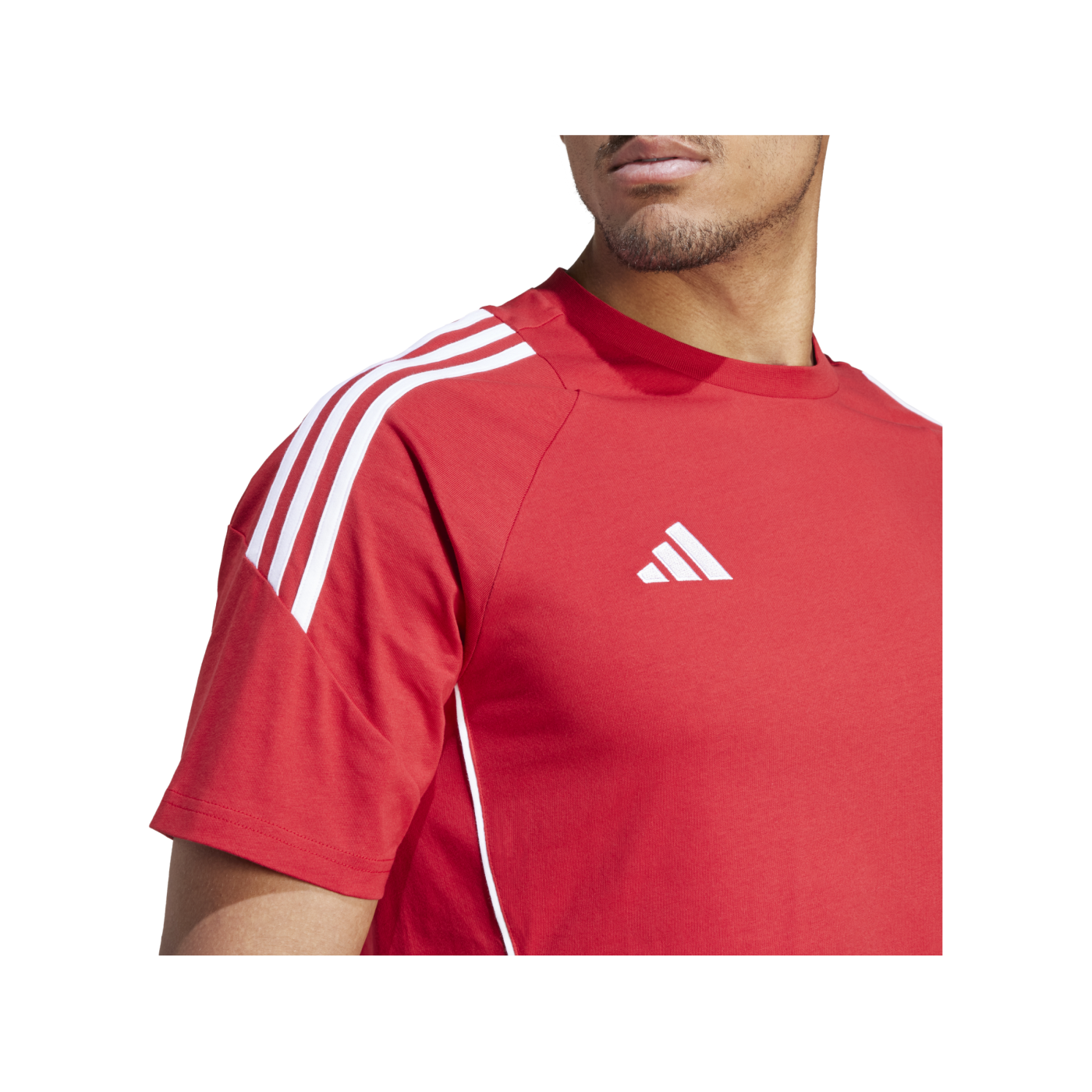 adidas Tiro 24 T-Shirt Rot Weiss