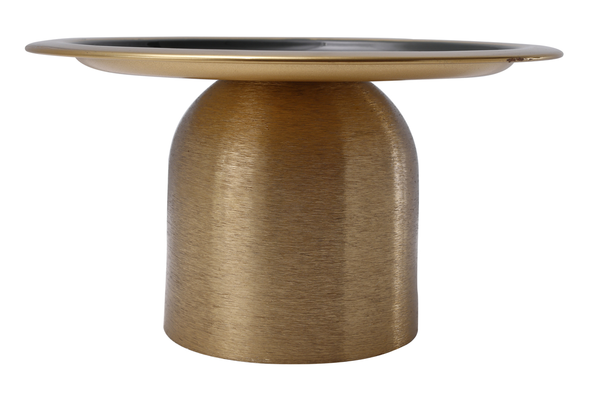Kayoom Kuchenplatte Art Deco 225 Gold / Dunkelgrün