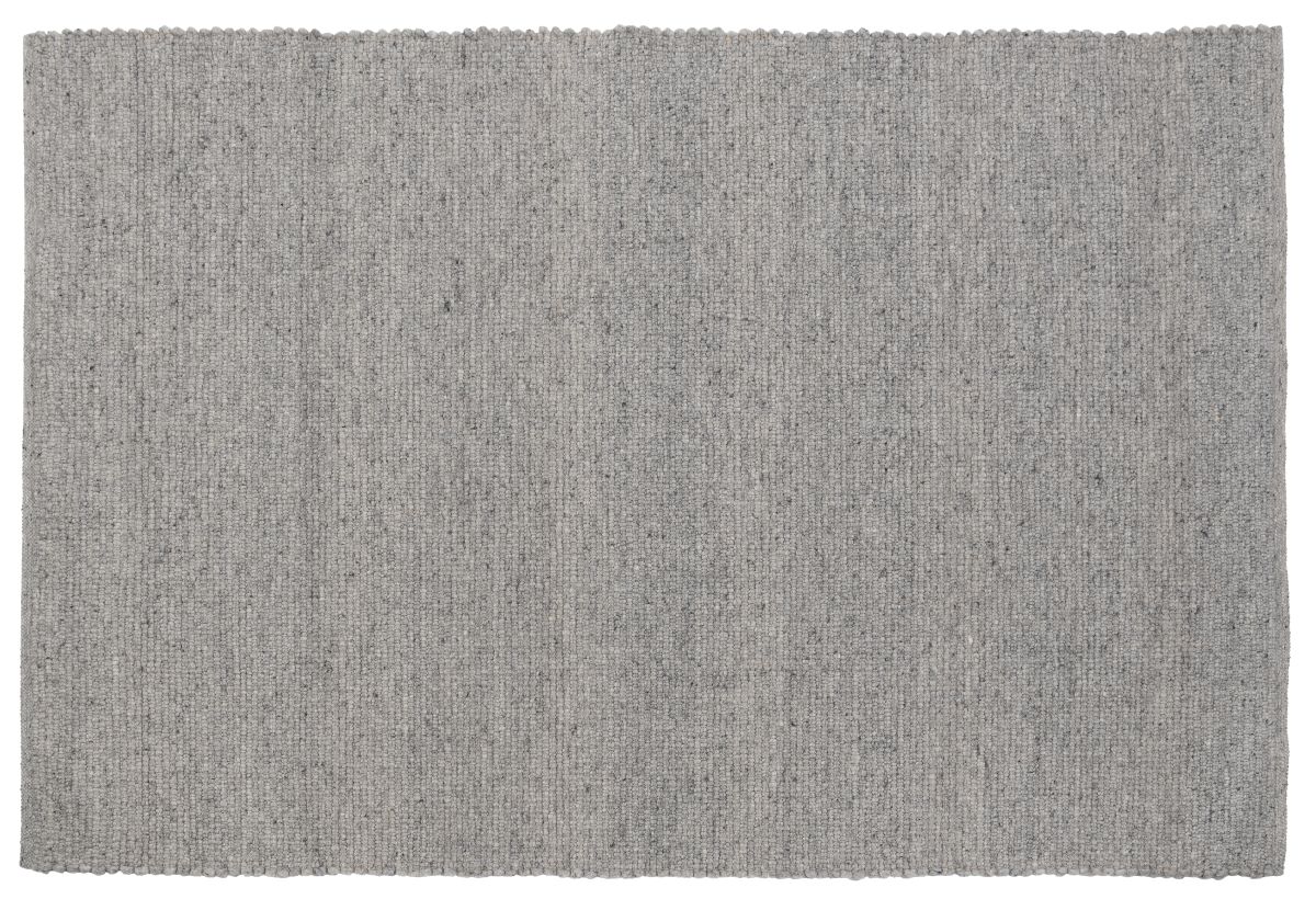 Handwebteppich Alpina Twins Grau 130 x 200 cm