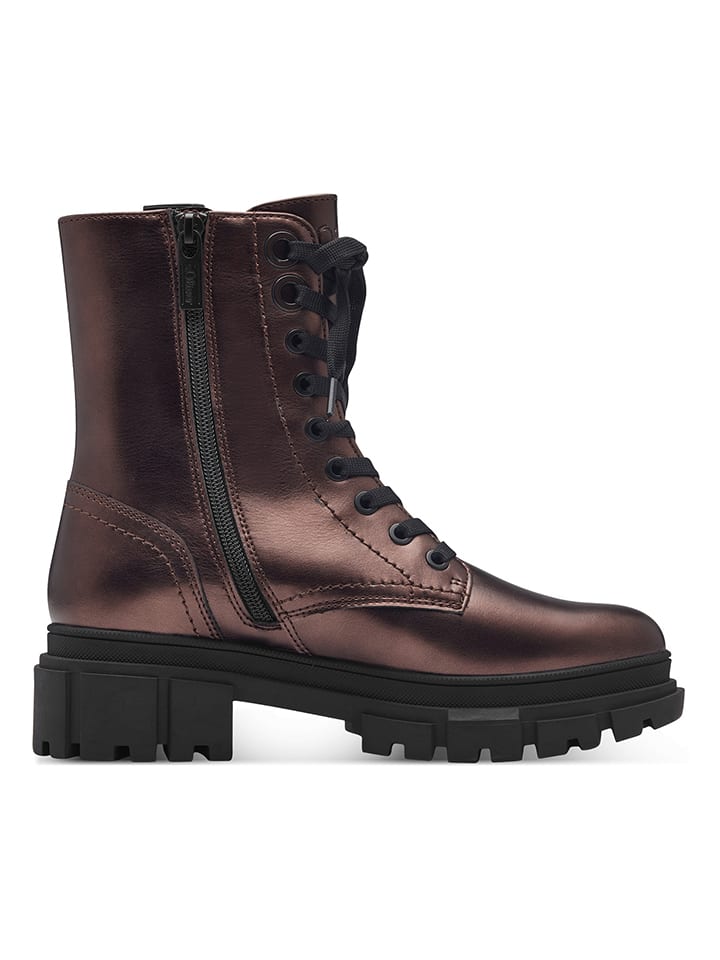 s.Oliver Boots in Braun günstig kaufen