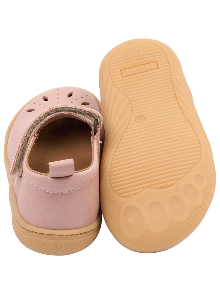 POM POM Leder-Barfußschuhe in Rosa günstig kaufen