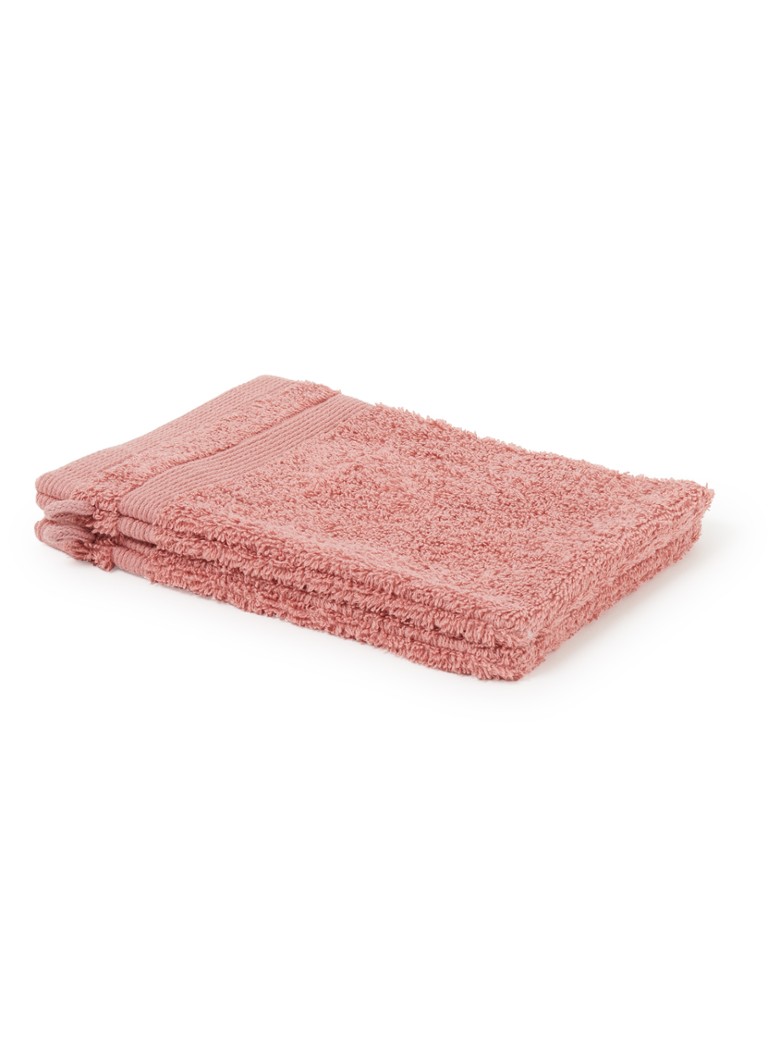 de Bijenkorf Home Organic Softness dvieļi - 600 g/m² - 16 x 21 cm, 2 gab. komplekts