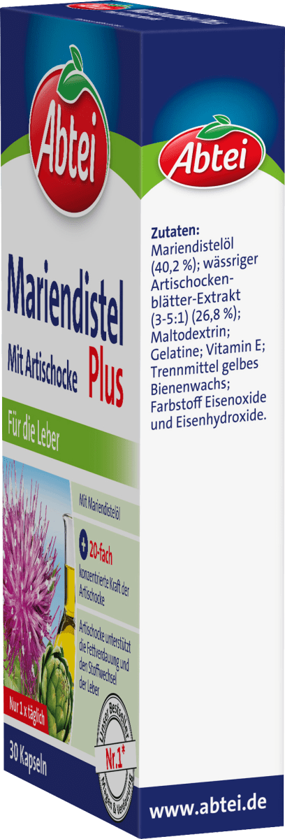 Mariendistel plus Kapseln 30 St, 22 g