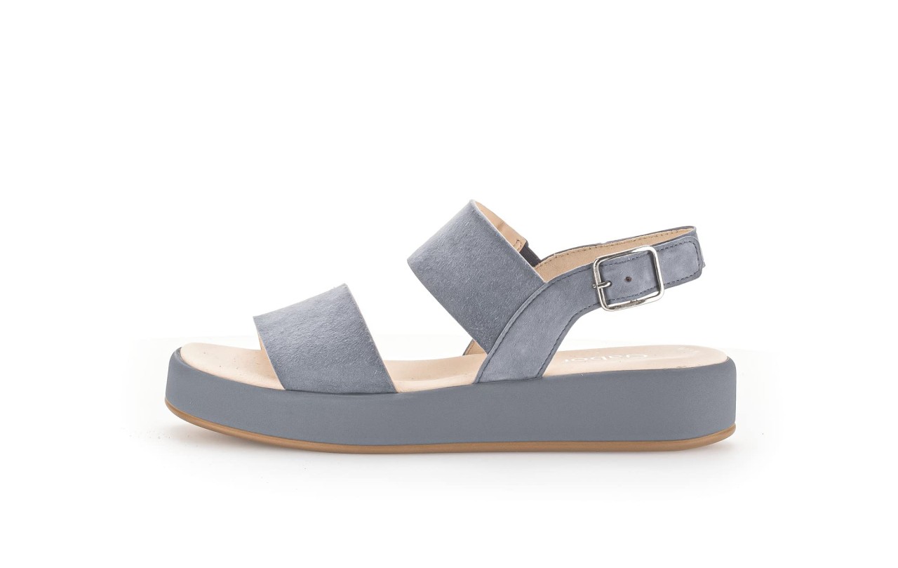 GABOR Plateau Sandalen blau