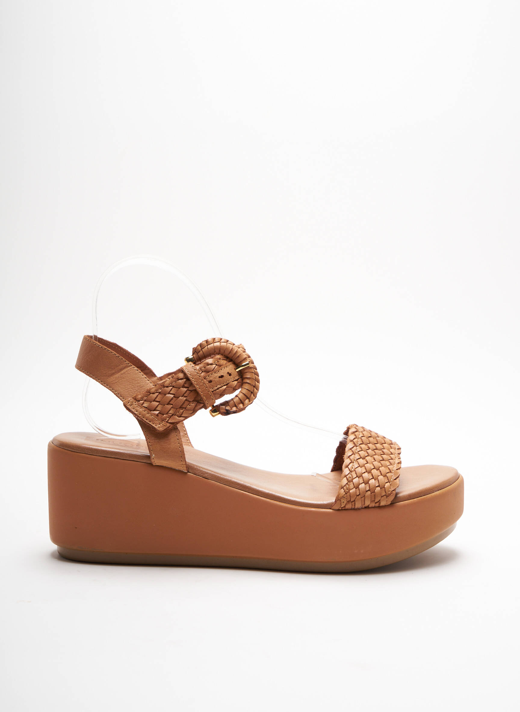 Inuovo Sandales Nu Pieds Femme couleur marron