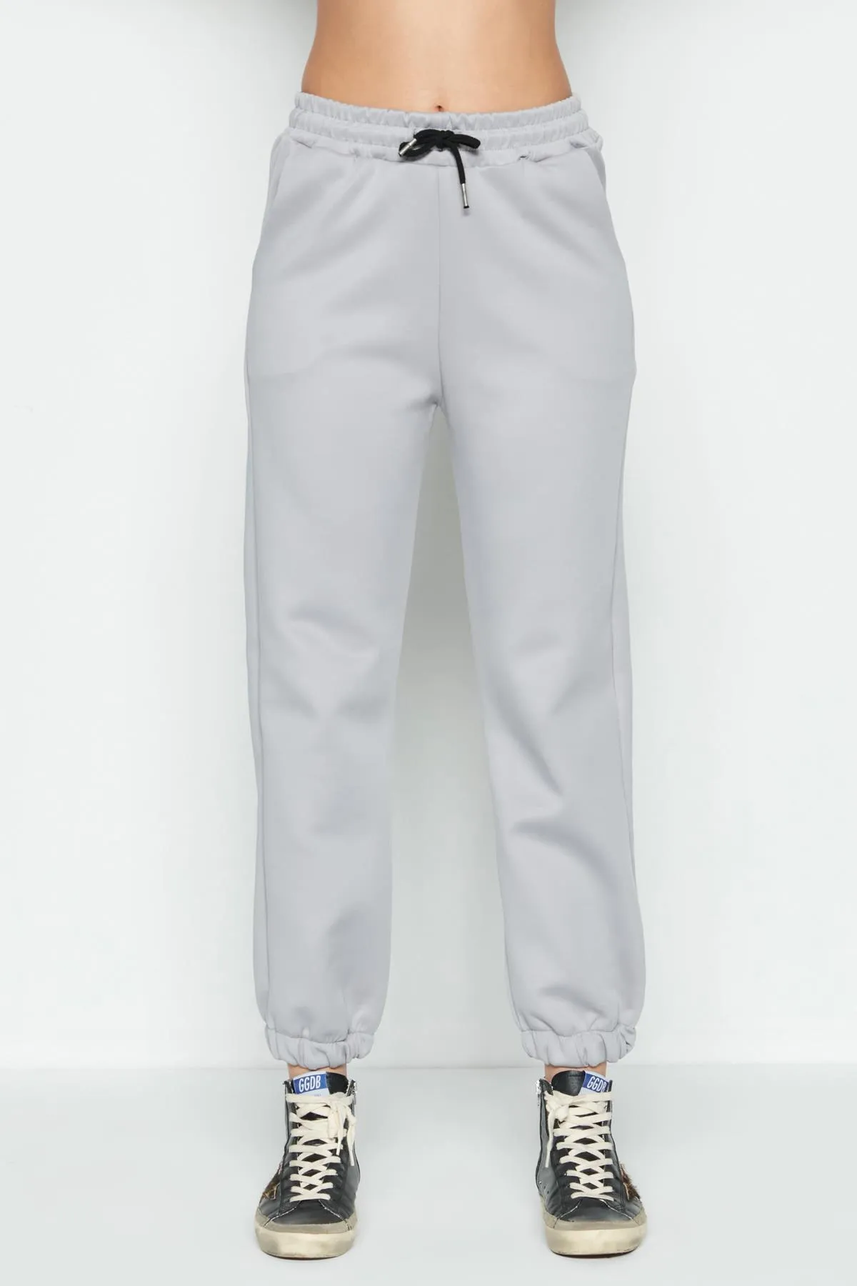 C&City  Jogger Elastic Sports Jogginghose 806 Grau