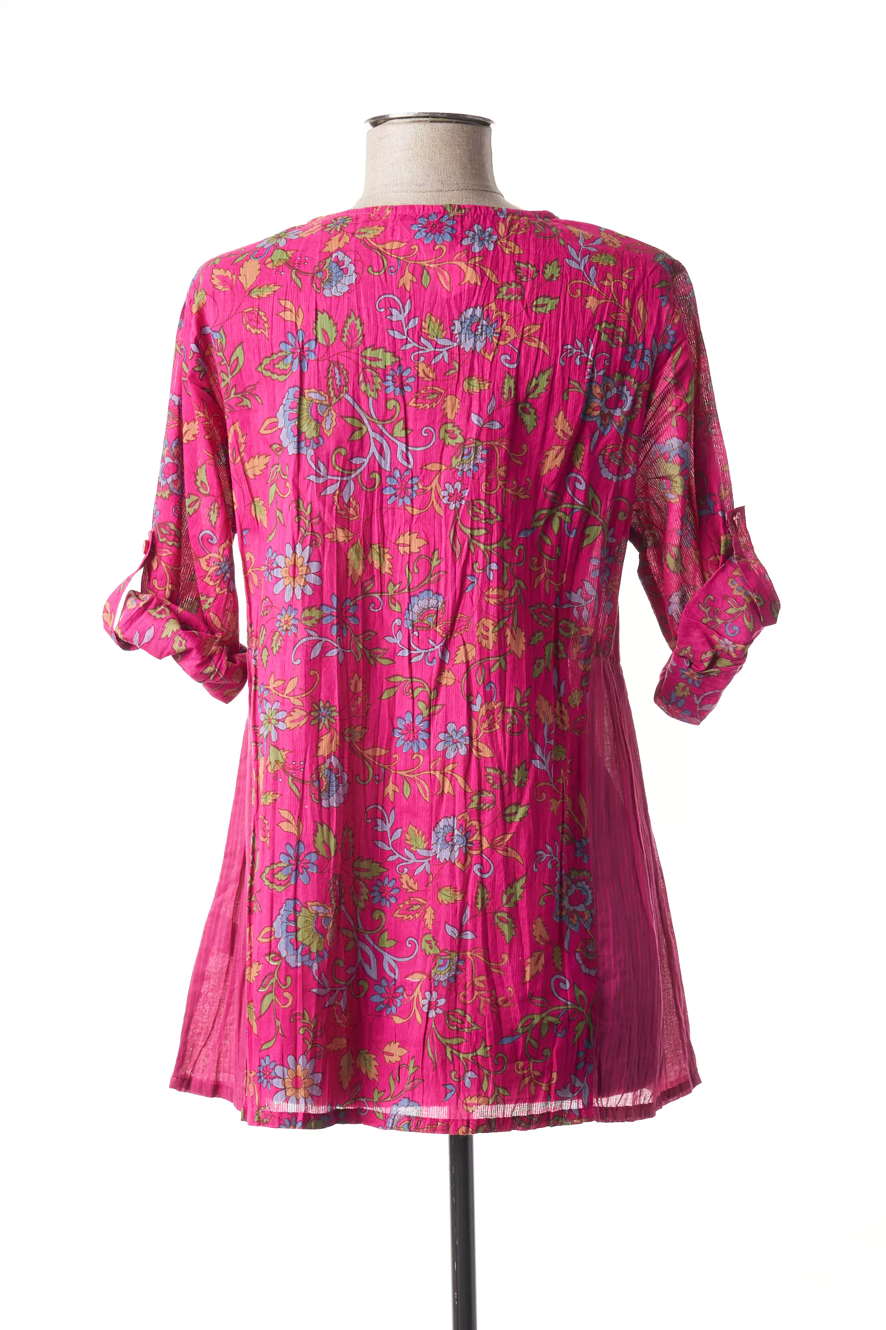 Agathe   Louise Tuniquemanchelongue Femme couleur rose