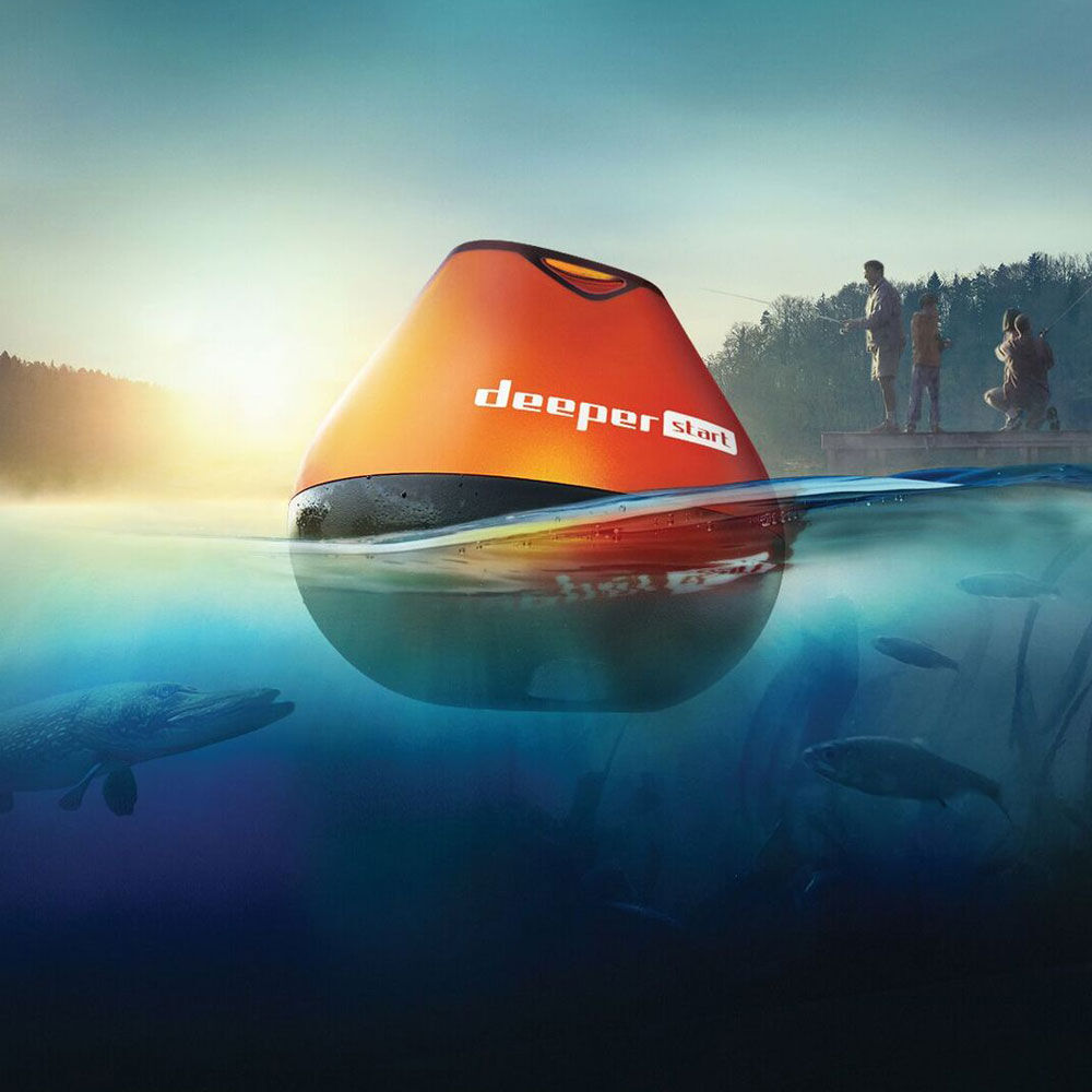 Nešiojamas žuvų ieškiklis „Deeper Start“