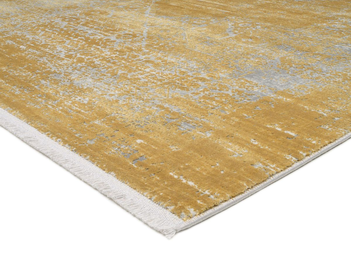 Webteppich Isfahan Gold 140 x 200 cm