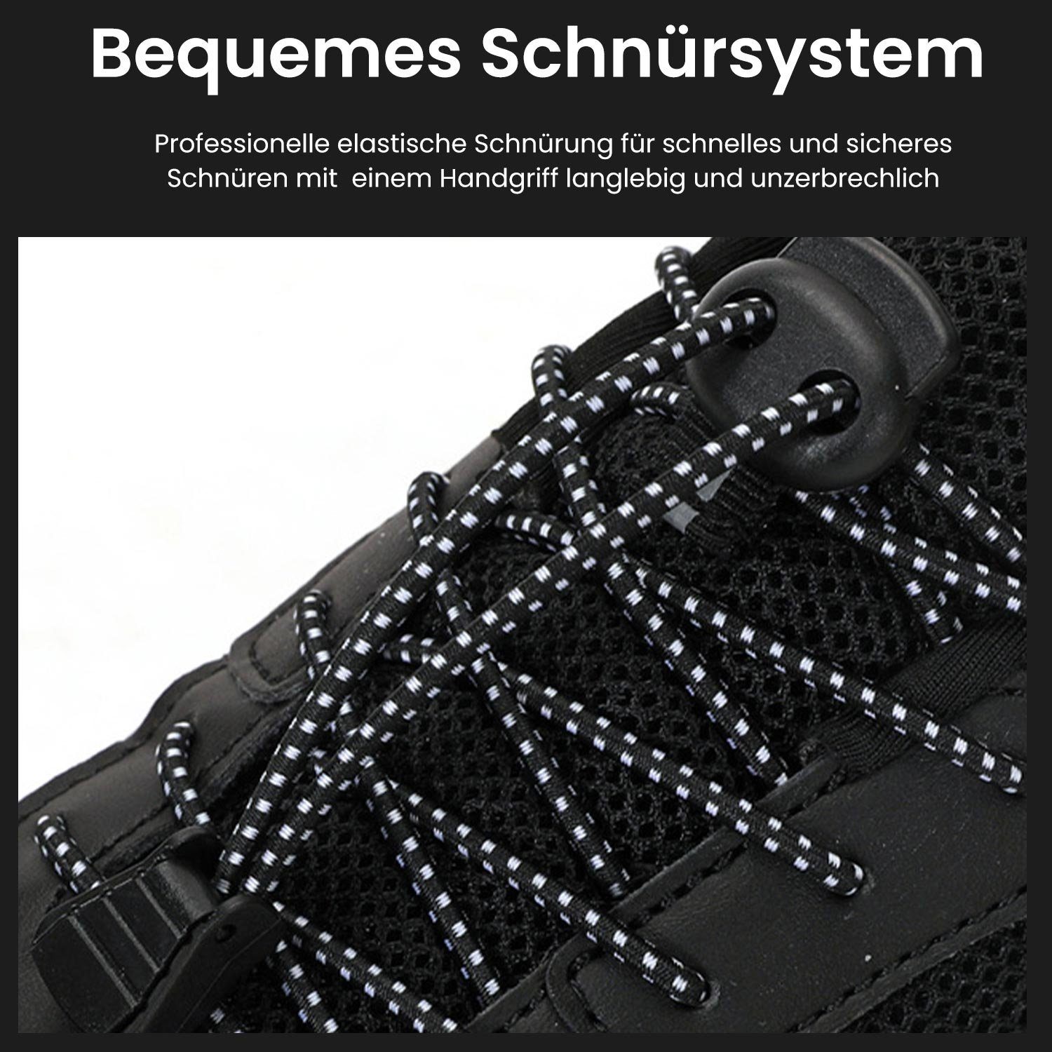 Daisred Herren Traillaufschuhe Weich Leicht Fitnessschuhe Barfußschuh